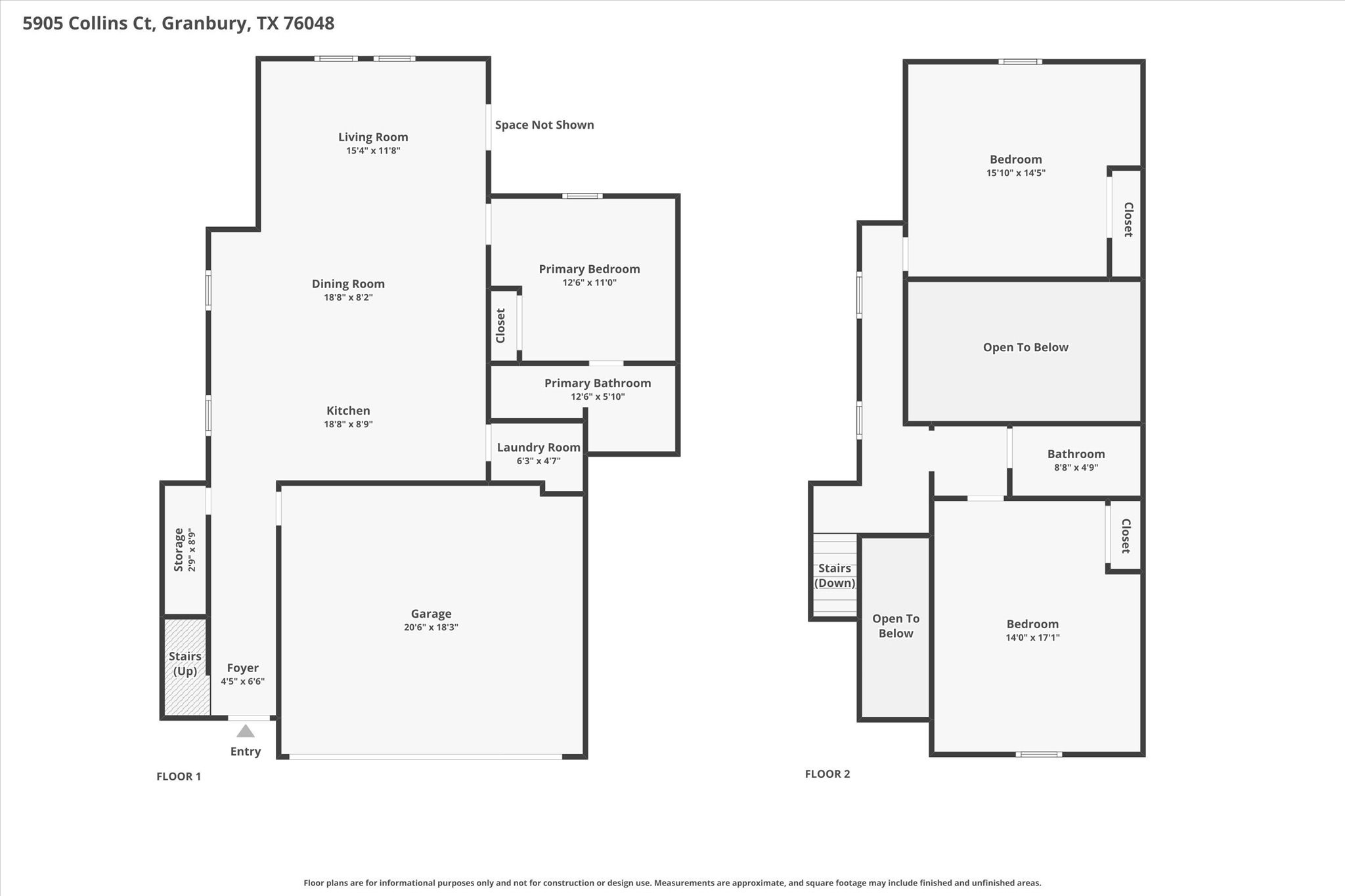 5905 Collins Court Granbury TX 76048