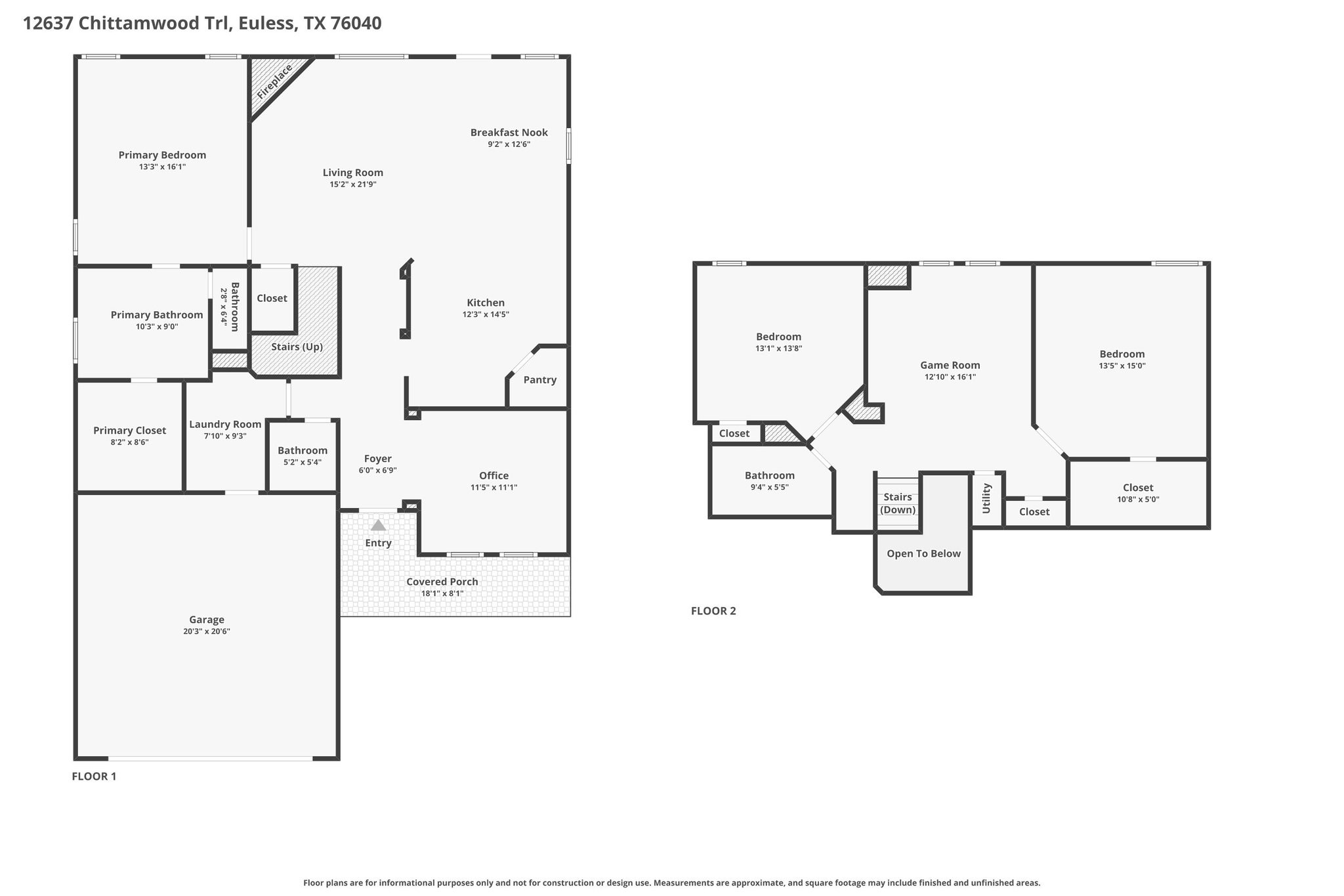 12637 Chittamwood Trail Fort Worth TX 76040