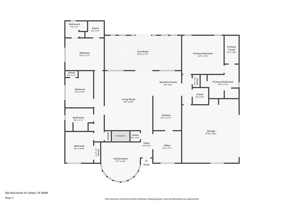 203 Oak Forest Trail Euless TX 76039