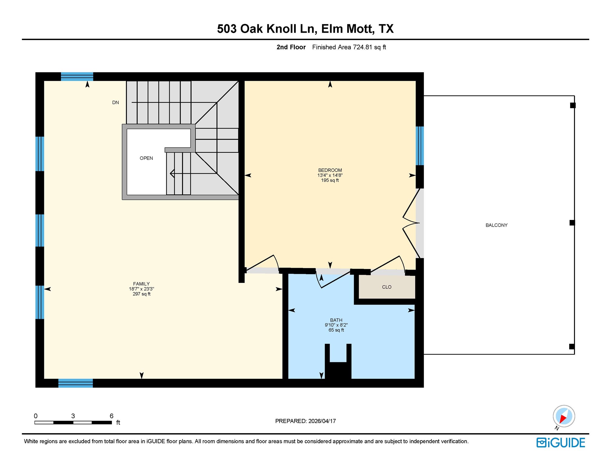 503 Oak Knoll Lane Elm Mott TX 76640