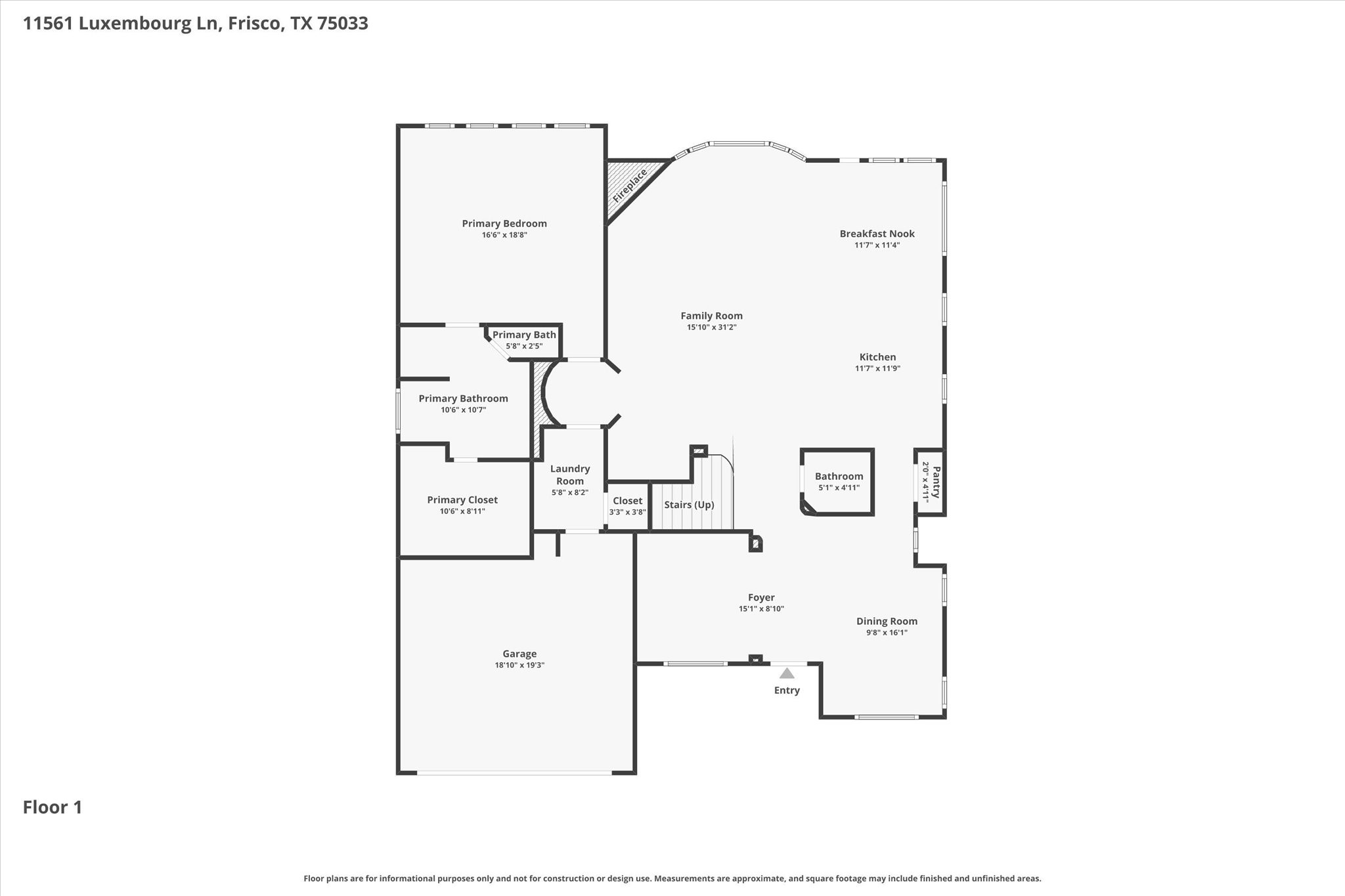 11561 Luxembourg Lane Frisco TX 75033