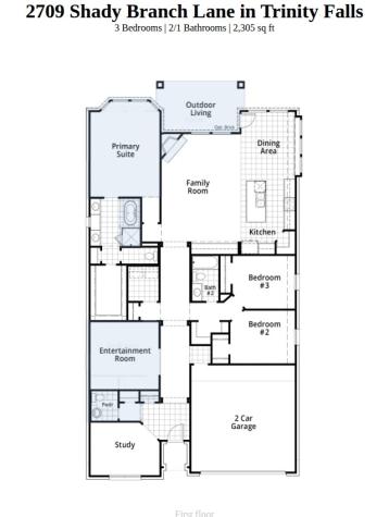 2709 Shady Branch Lane Mckinney TX 75071
