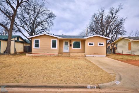 302 Westridge Drive Abilene TX 79605