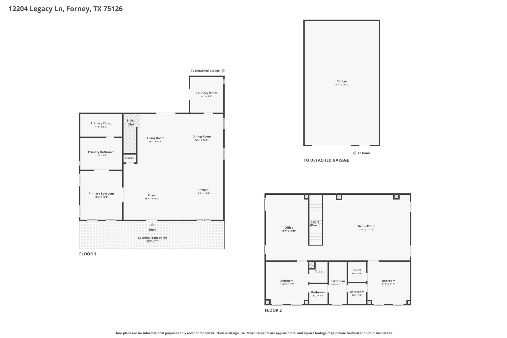 12204 Legacy Lane Forney TX 75126