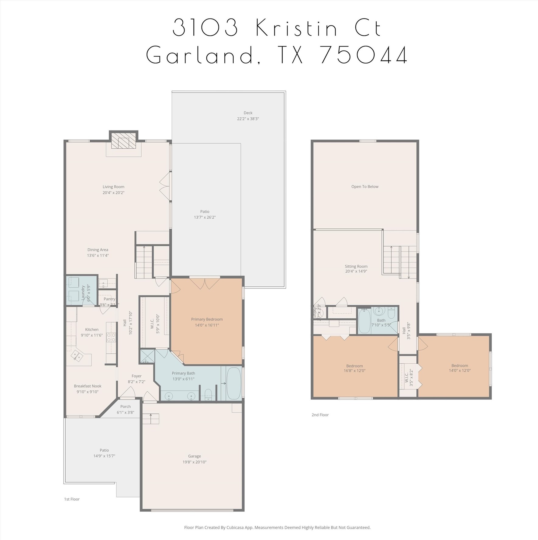 3103 Kristin Court Garland TX 75044