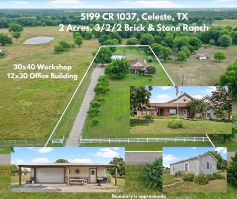 5199 County Road 1037 Celeste TX 75423
