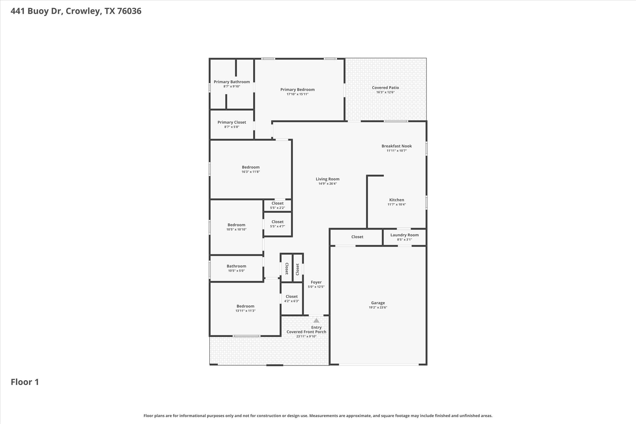 441 Buoy Drive Crowley TX 76036