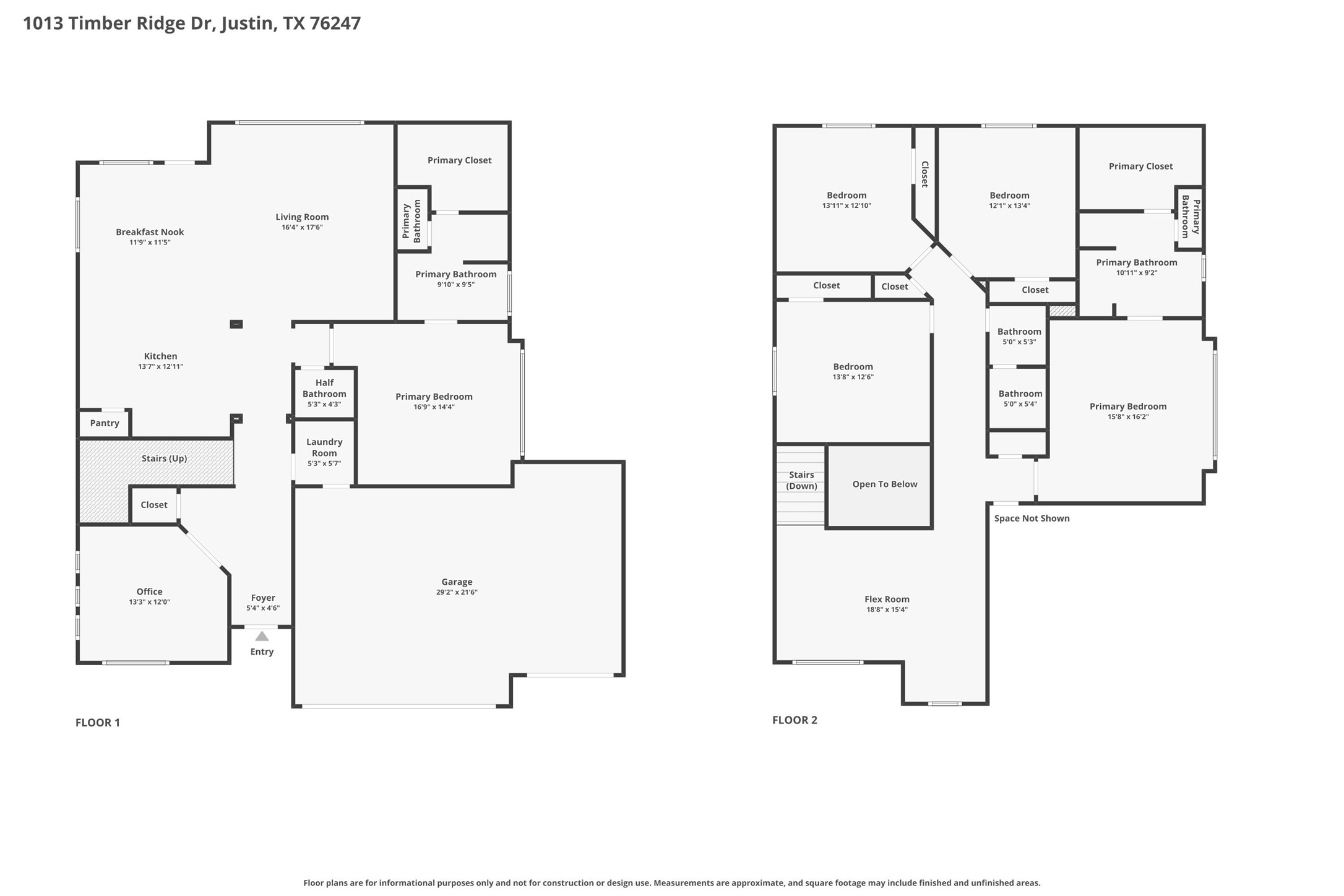 1013 Timber Ridge Drive Justin TX 76247