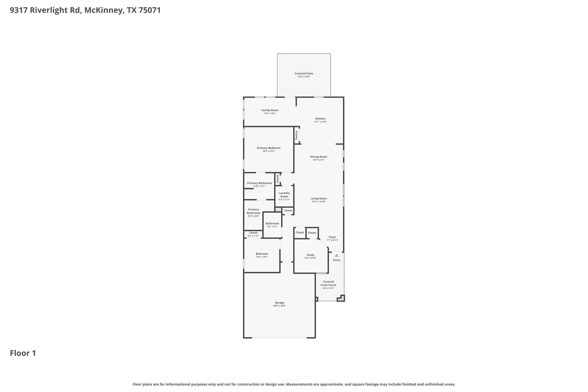 9317 Riverlight Road Mckinney TX 75071