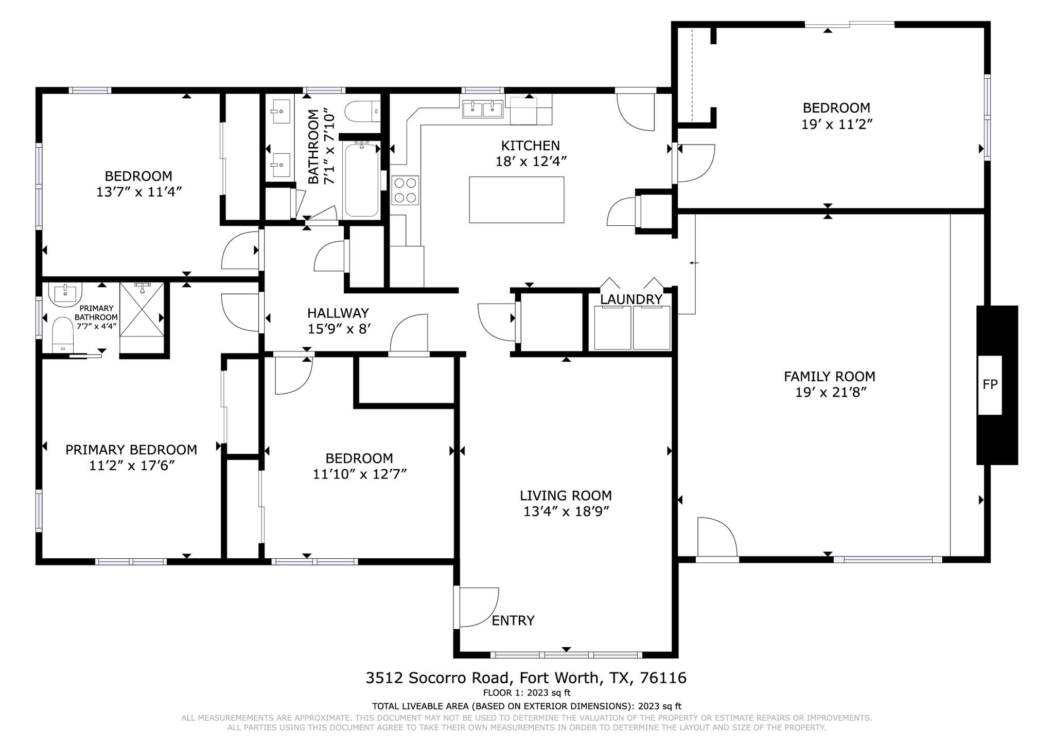 3512 Socorro Road Fort Worth TX 76116