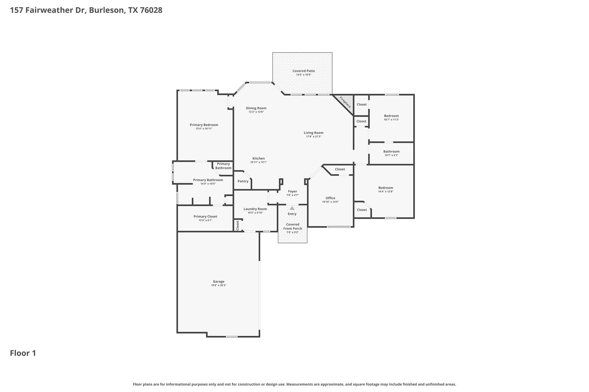 157 Fairweather Drive Burleson TX 76028