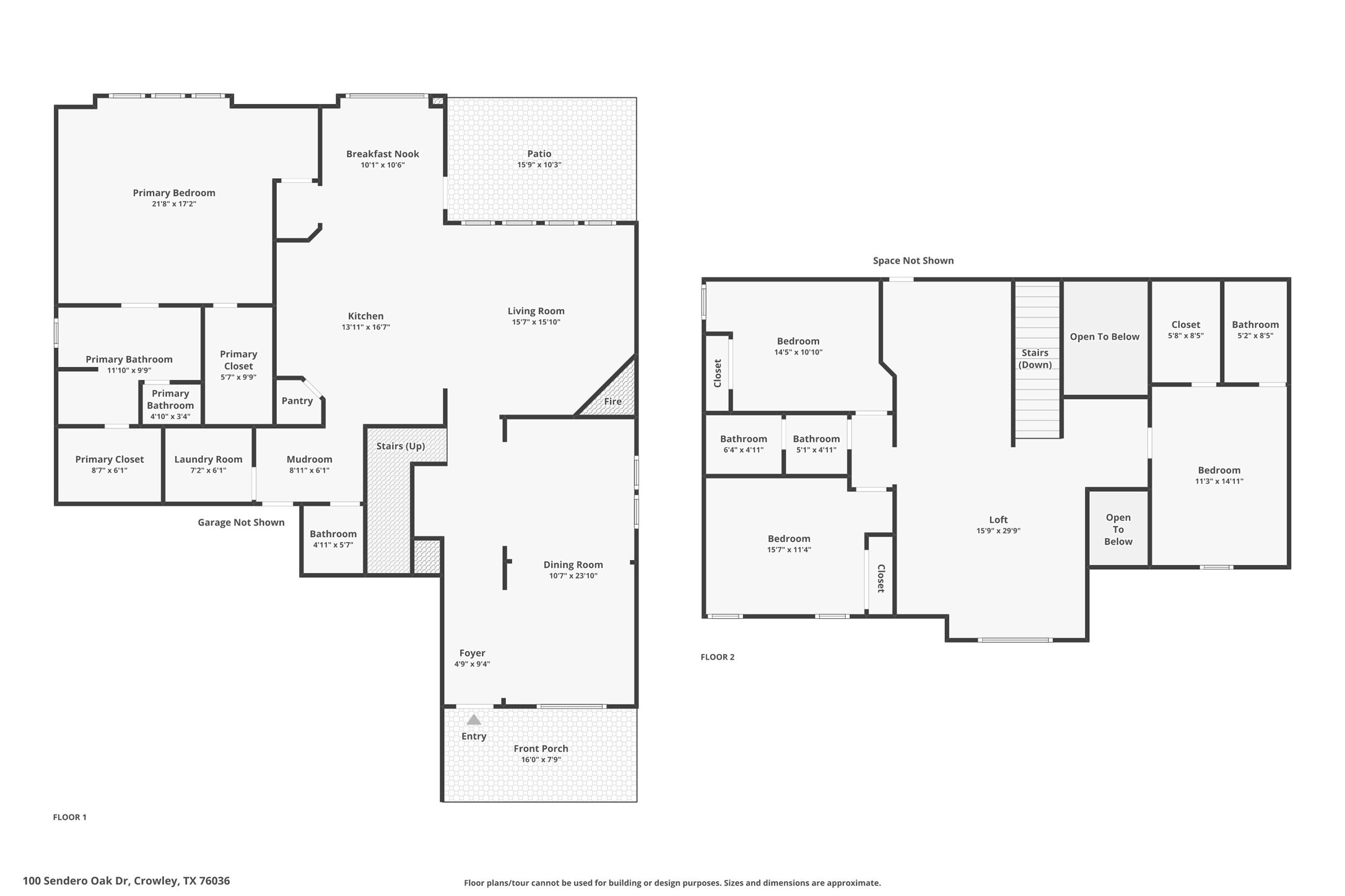 100 Sendero Oak Drive Crowley TX 76036