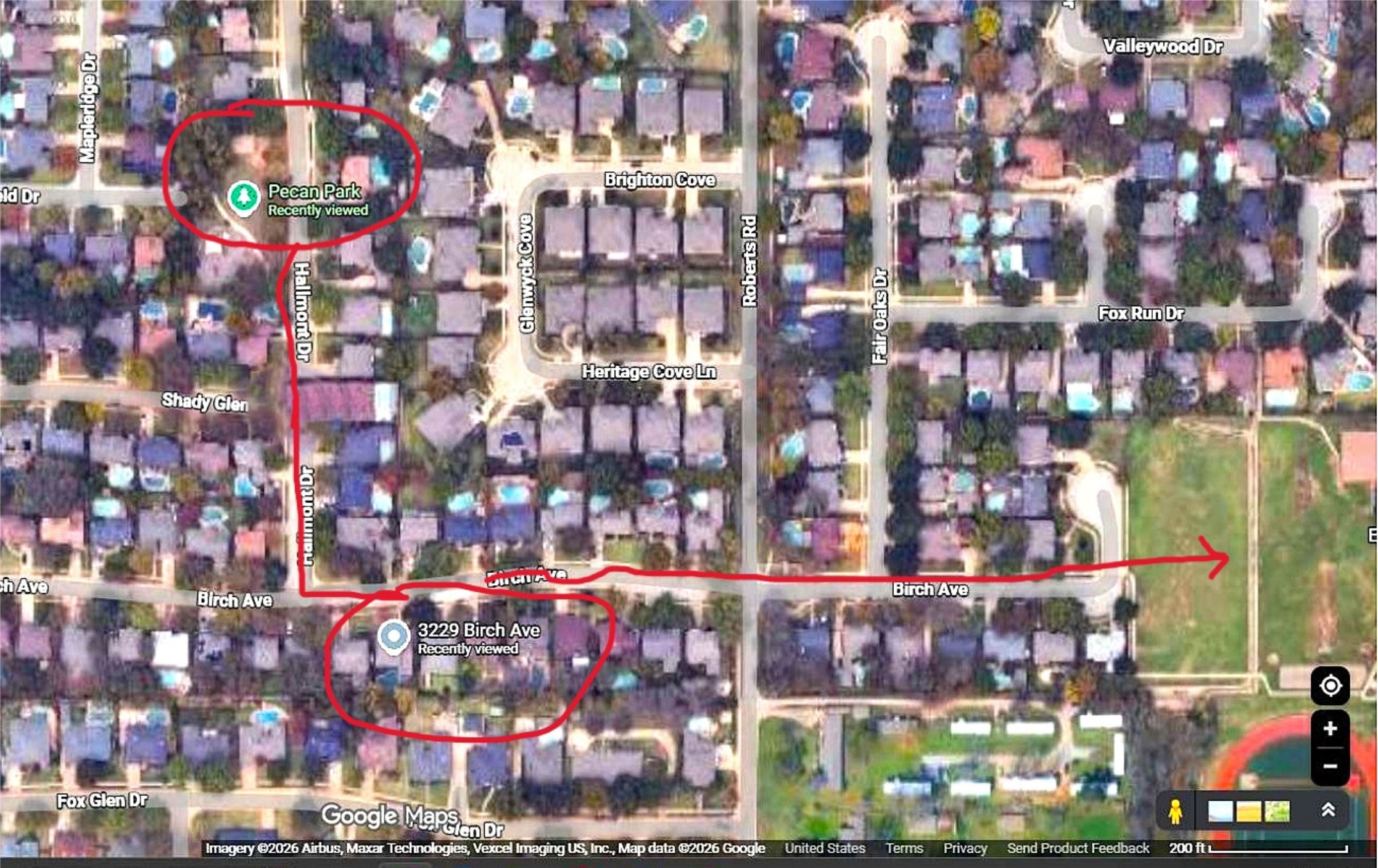 3229 Birch Avenue Grapevine TX 76051