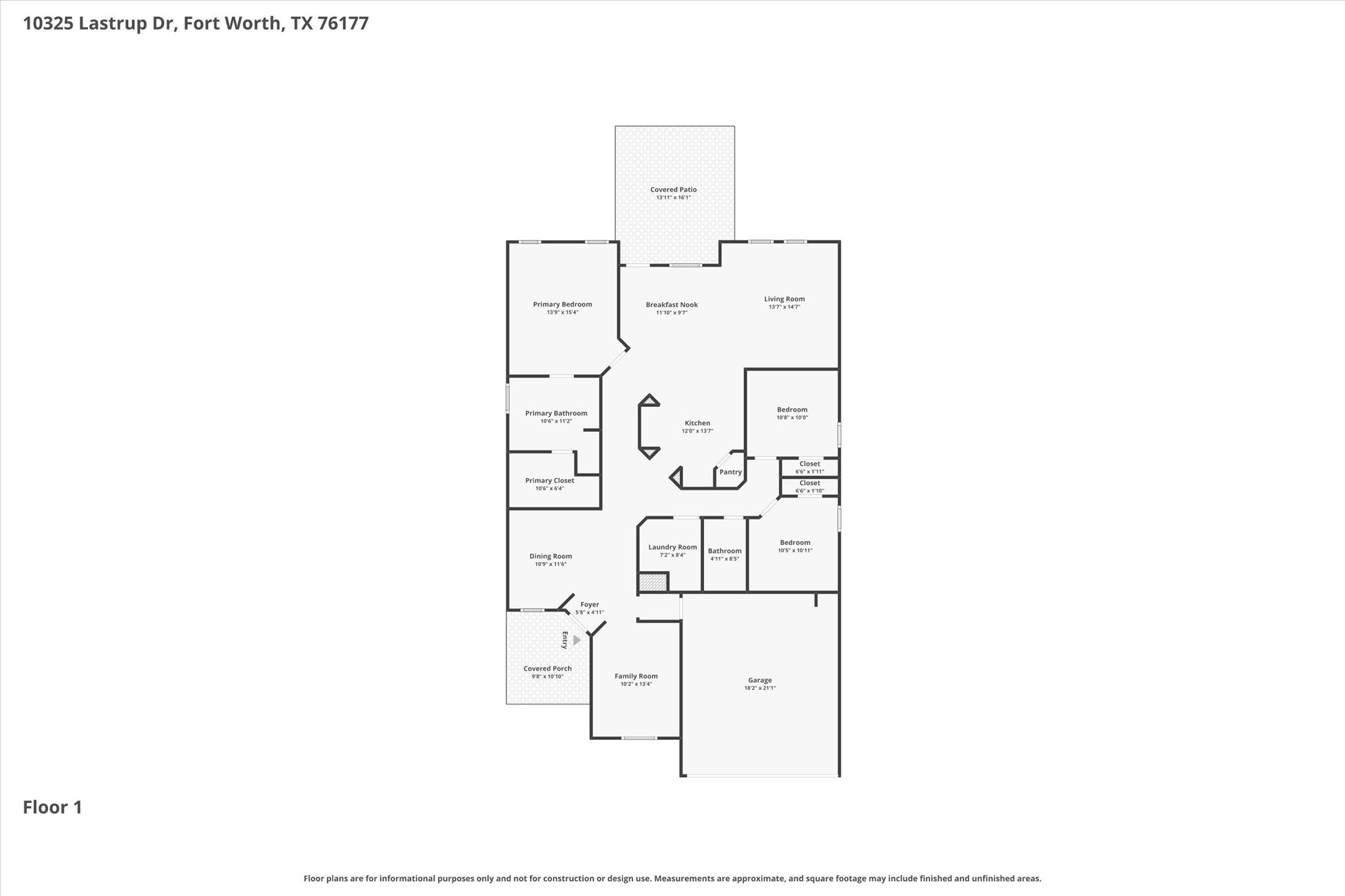 10325 Lastrup Drive Fort Worth TX 76177