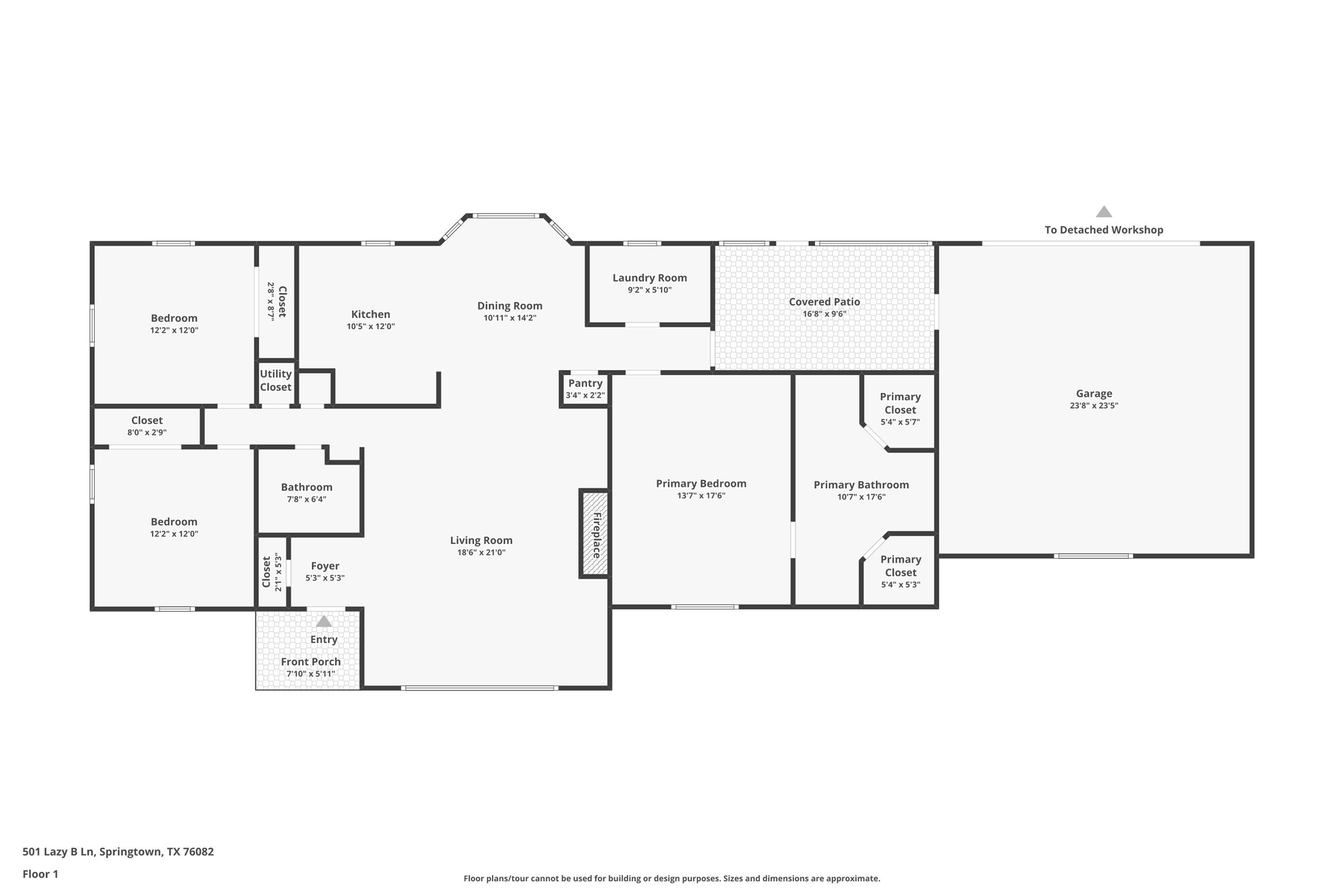 501 Lazy B Lane Springtown TX 76082