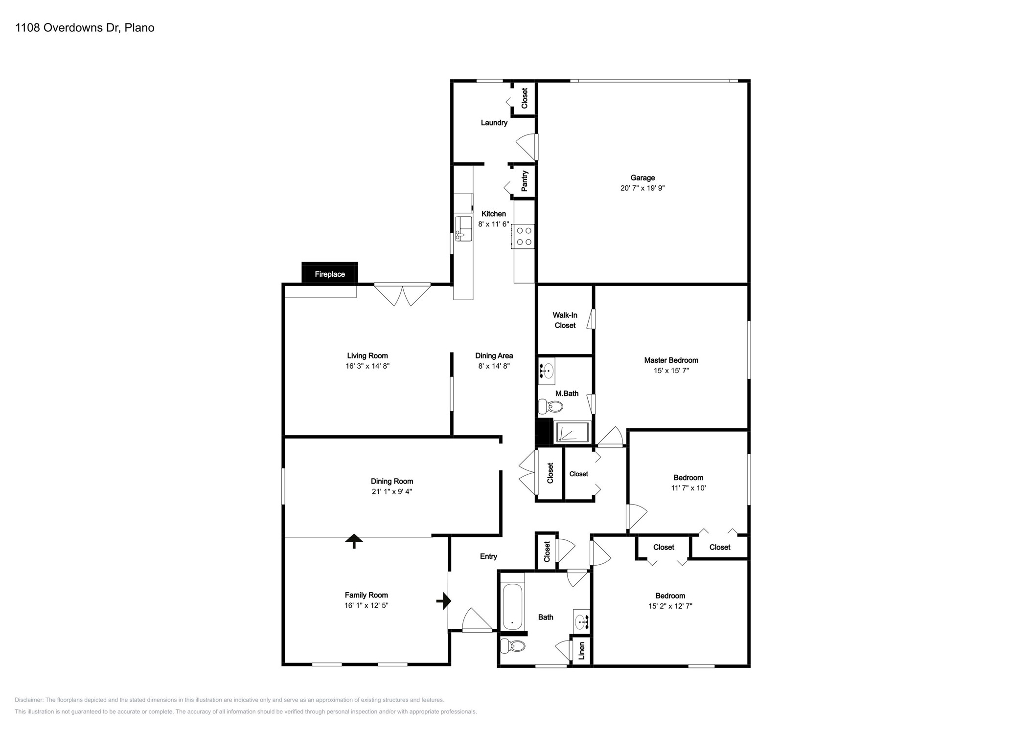 1108 Overdowns Drive Plano TX 75023