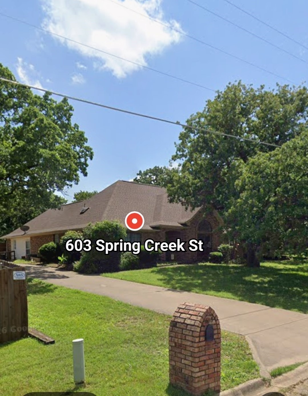 603 Spring Creek Street Keene TX 76031