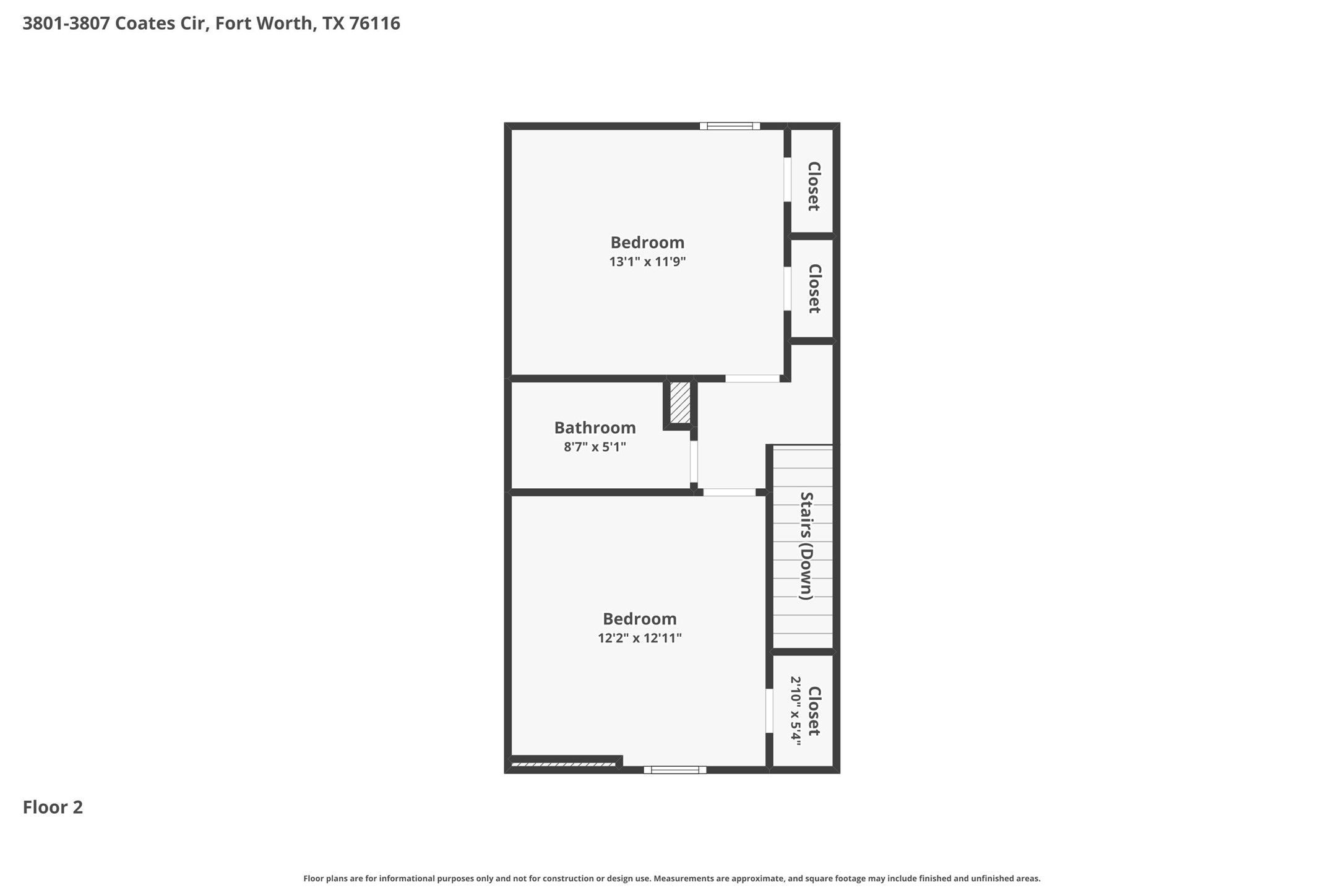 3801-3807 Coates Circle Benbrook TX 76116