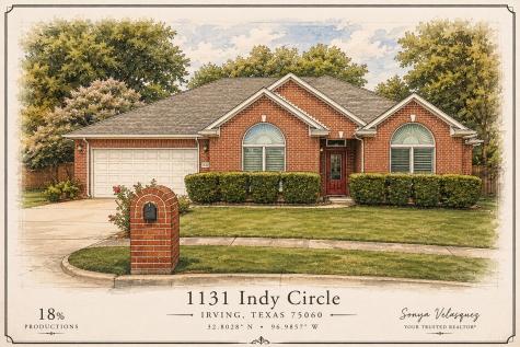 1131 Indy Court Irving TX 75060
