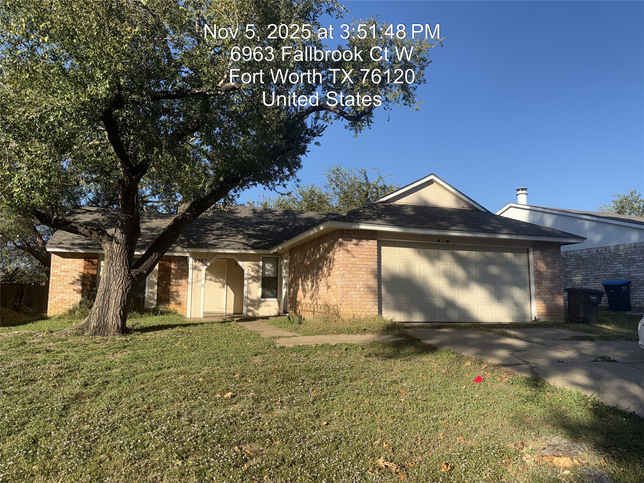 6963 Fallbrook Ct W Fort Worth TX 76120