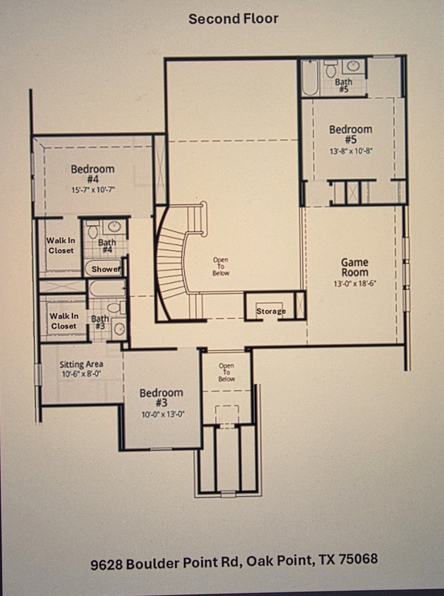 9628 Boulder Point Road Oak Point TX 75068