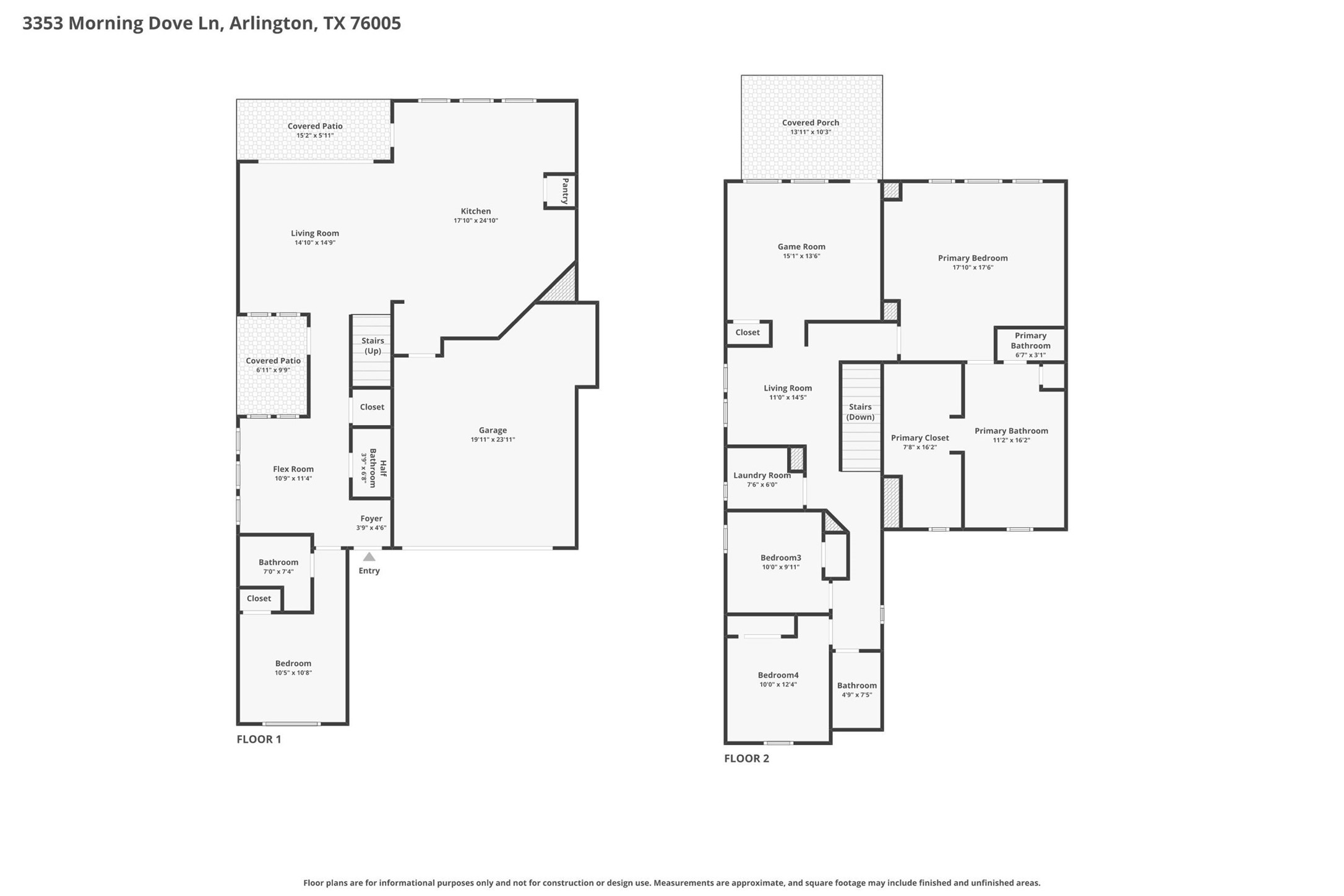 3353 Morning Dove Lane Arlington TX 76005