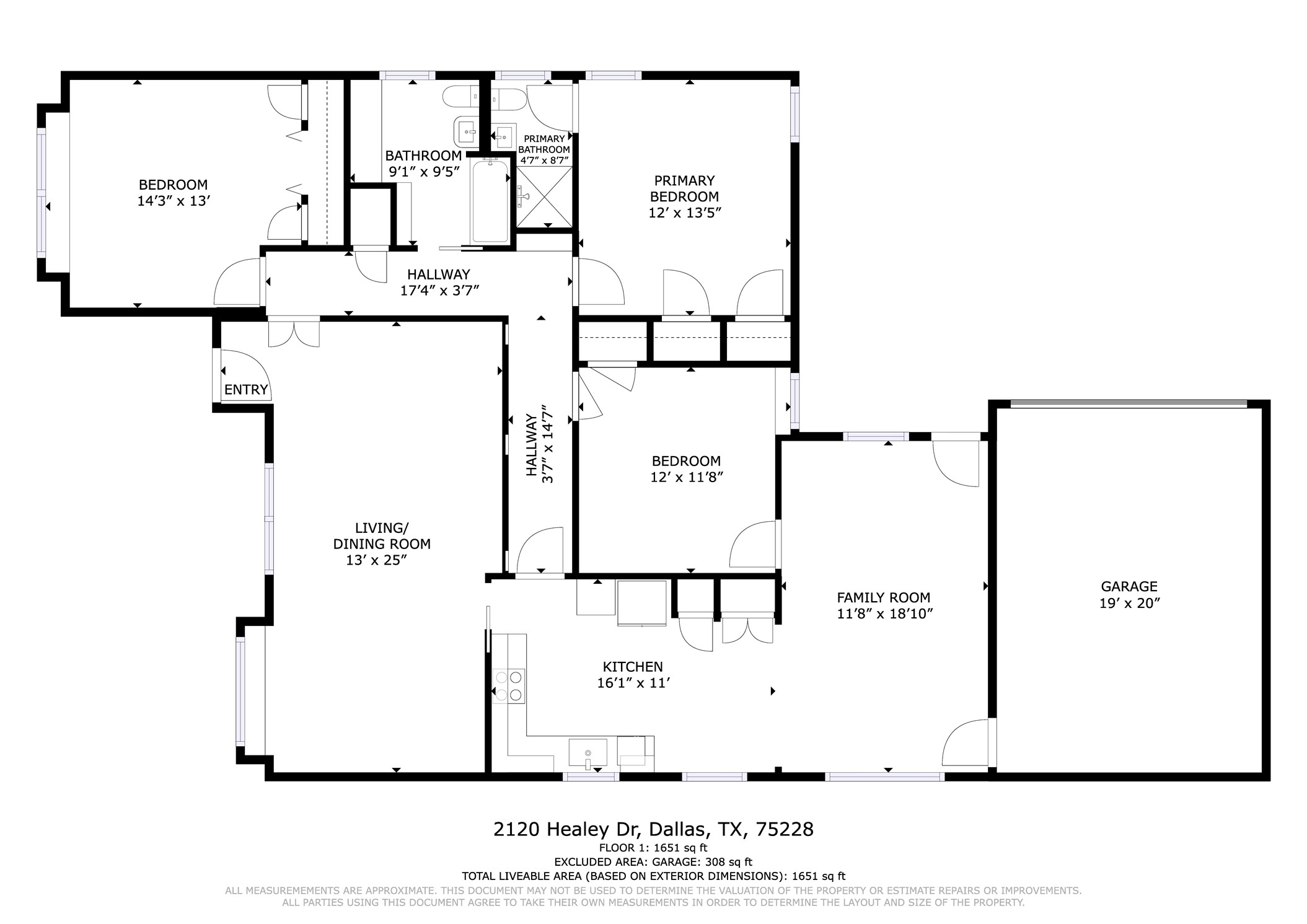 2120 Healey Drive Dallas TX 75228