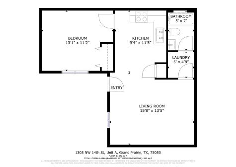 1305-A NW 14th Street Grand Prairie TX 75050
