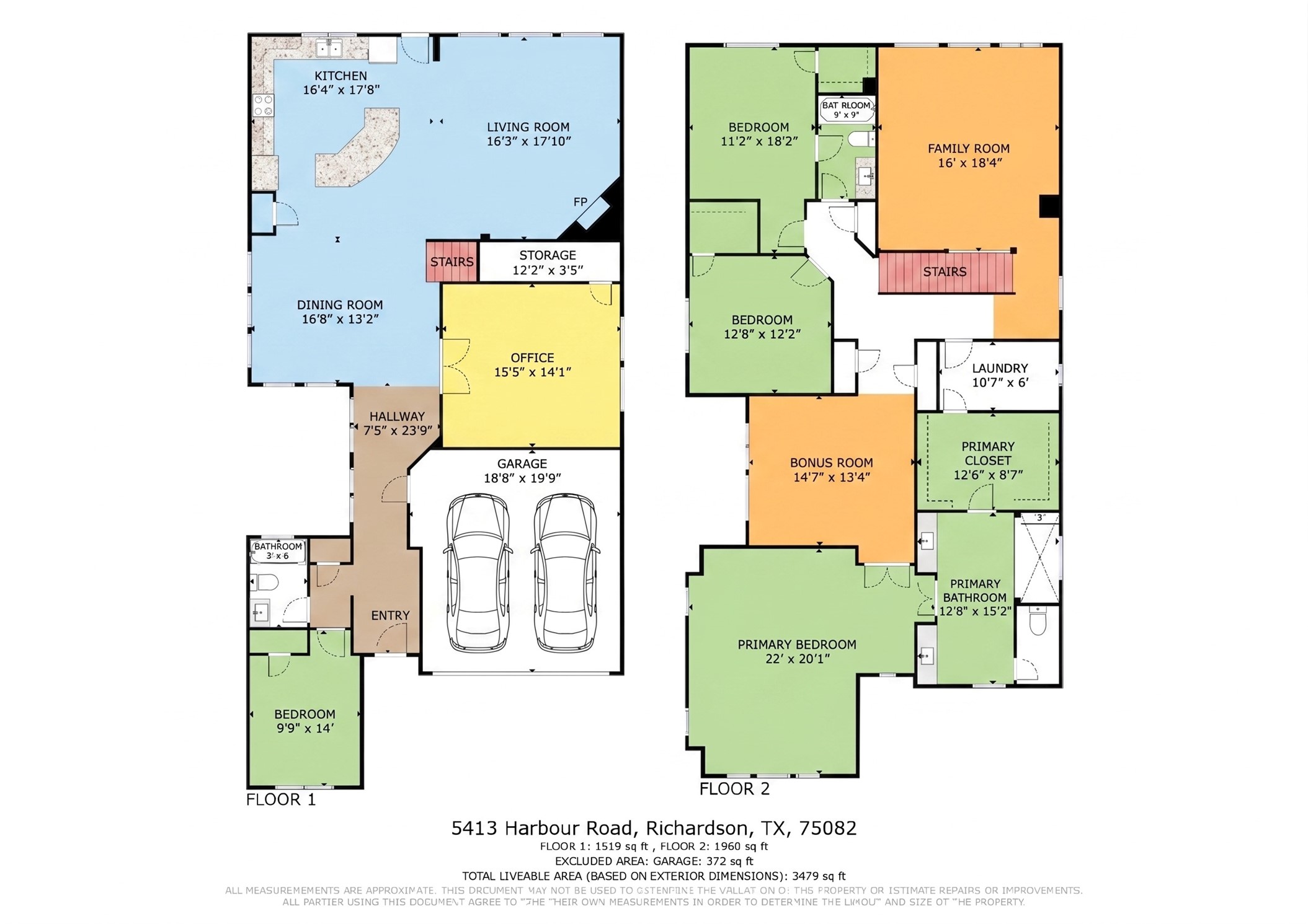 5413 Harbour Road Richardson TX 75082