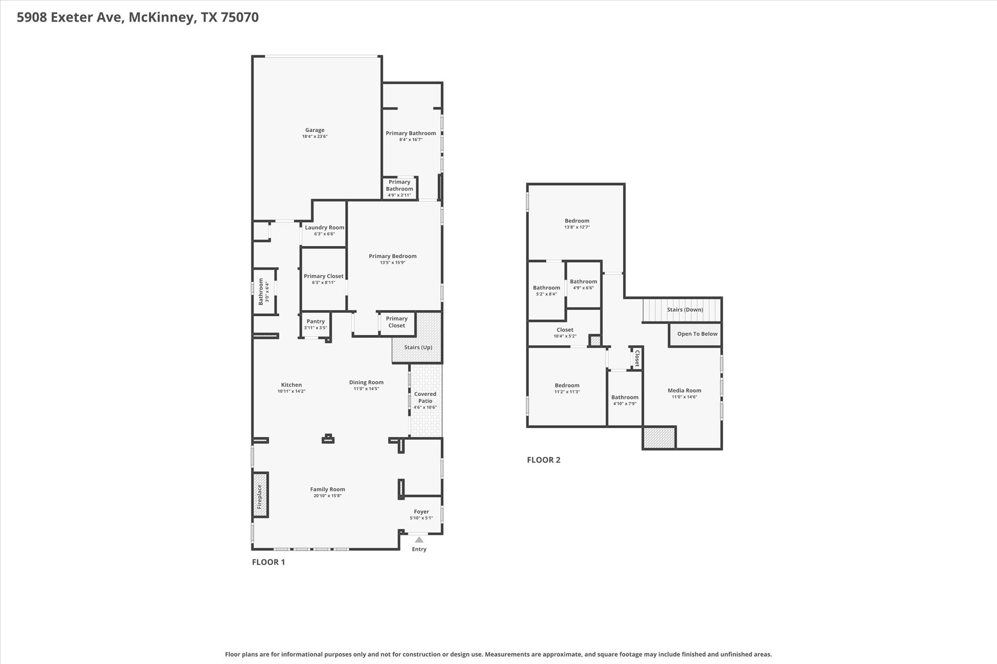 5908 Exeter Avenue Mckinney TX 75070