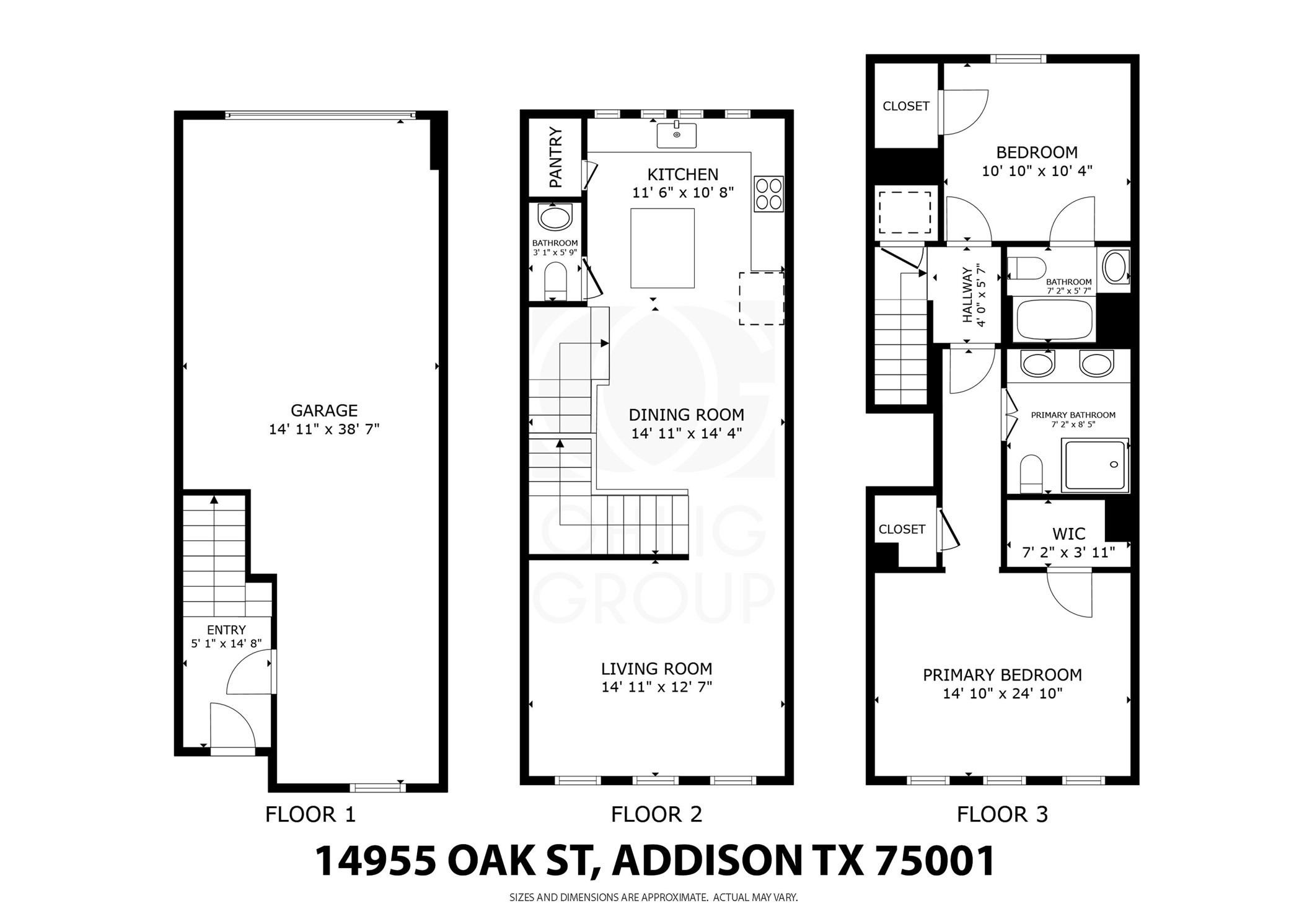 14955 Oak Street Addison TX 75001