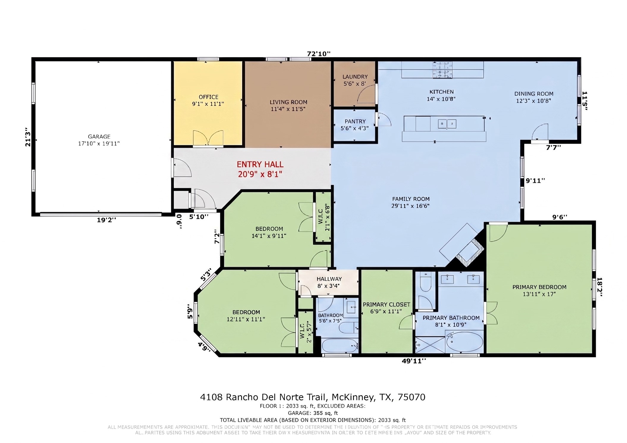 4108 Rancho Del Norte Trail Mckinney TX 75070