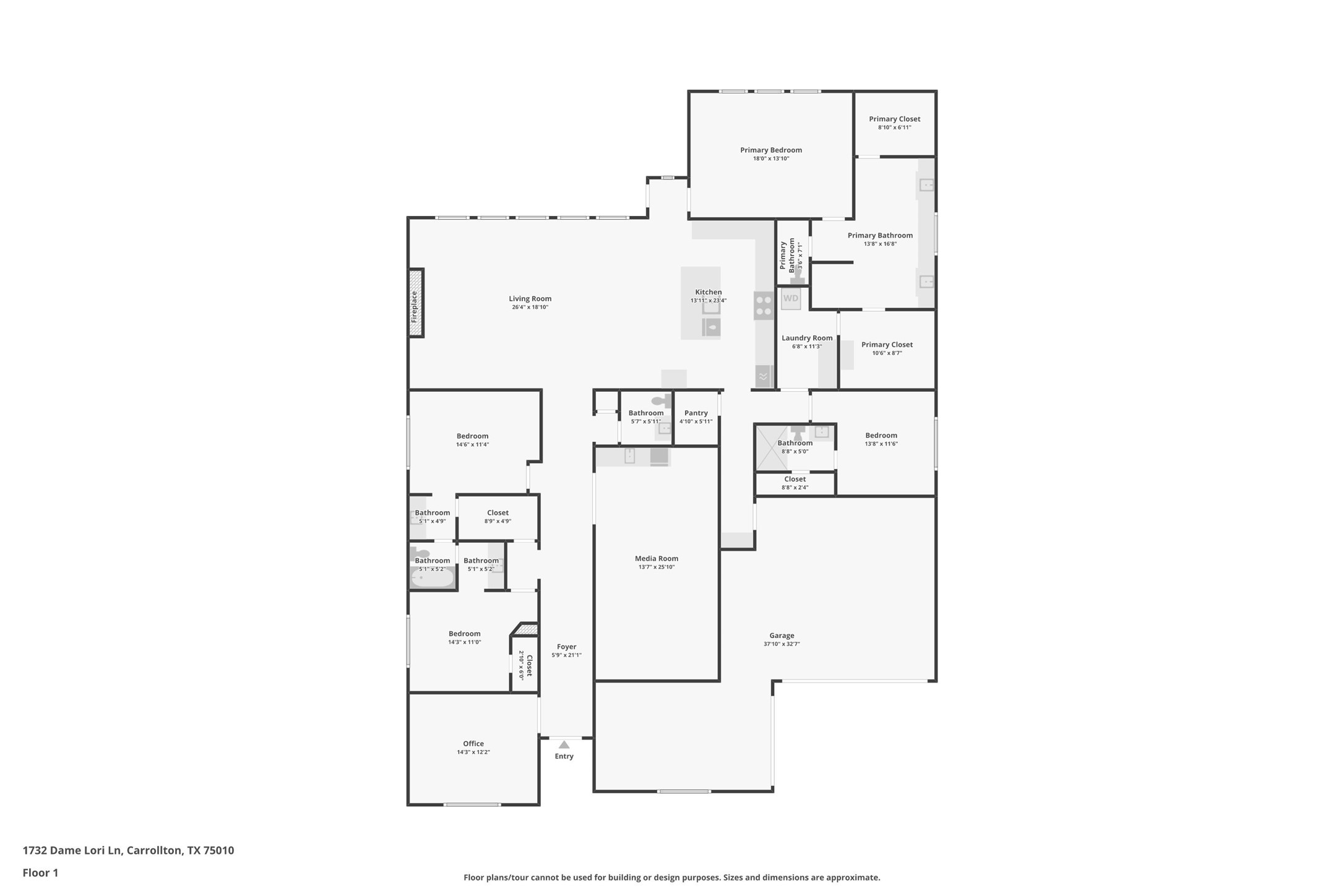 1732 Dame Lori Lane Carrollton TX 75010