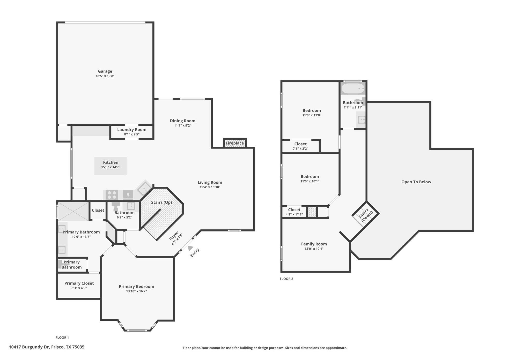 10417 Burgundy Drive Frisco TX 75035