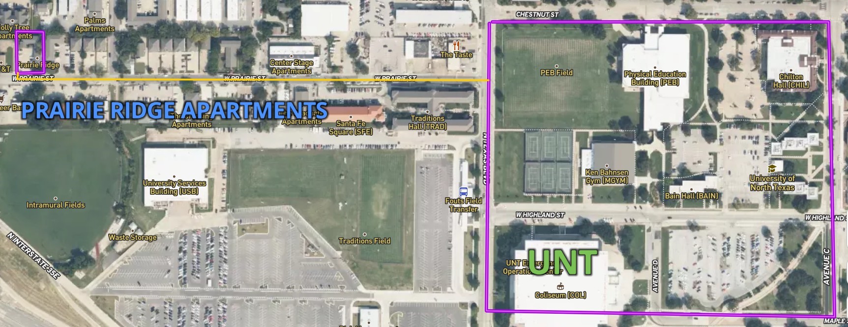 2526 W Prairie Street Denton TX 76201