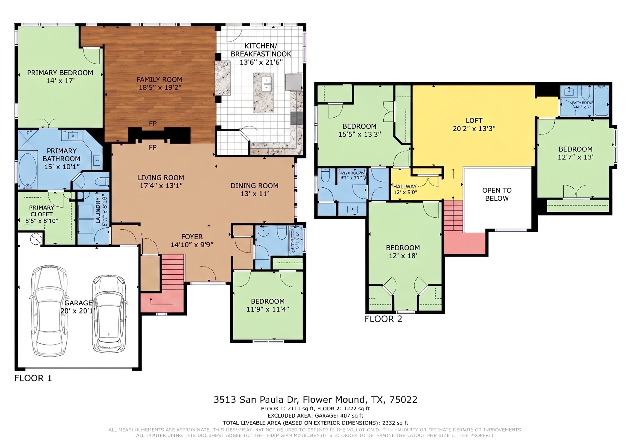 3513 San Paula Drive Flower Mound TX 75022