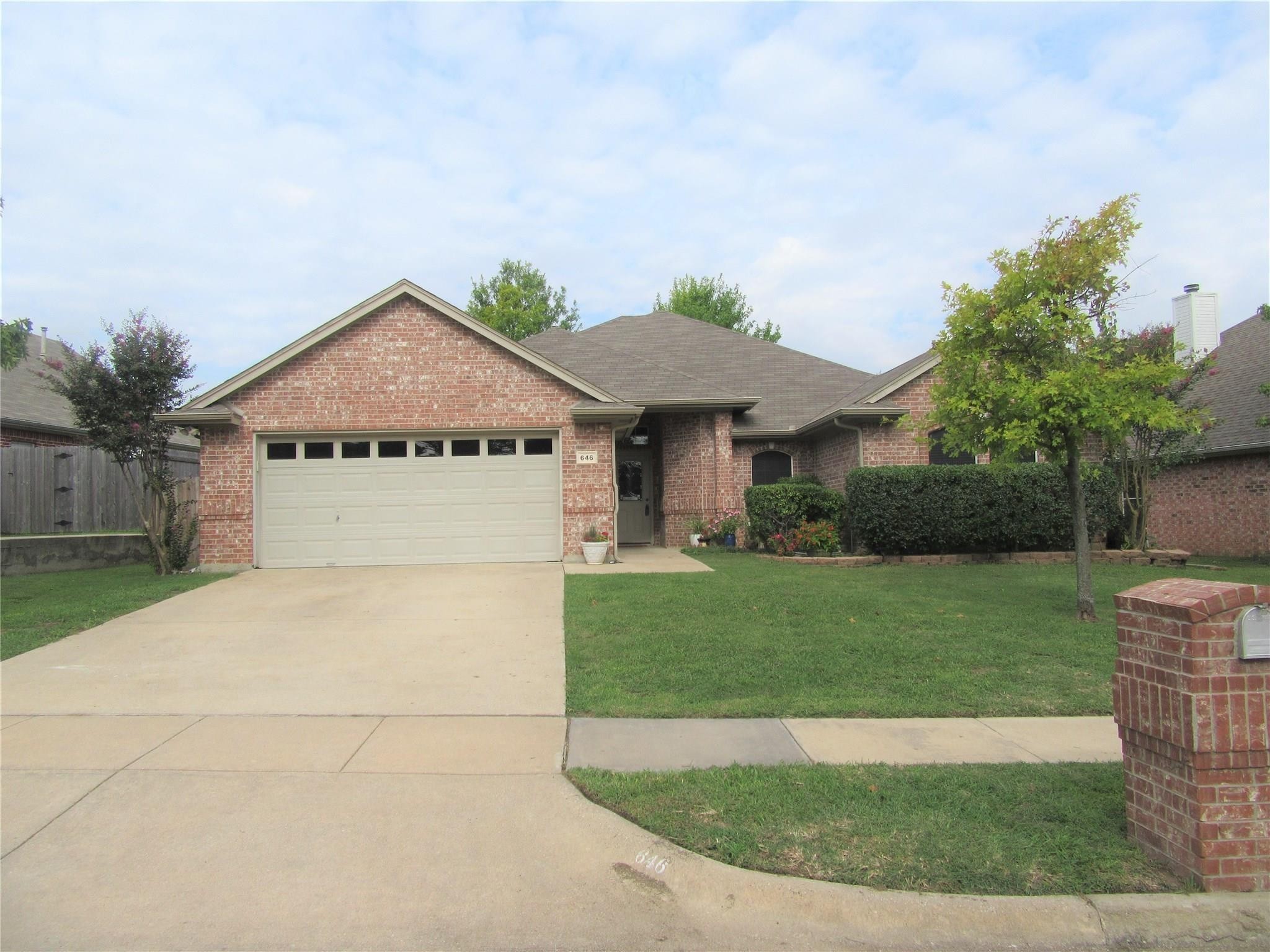 646 W Park Drive Keller TX 76248
