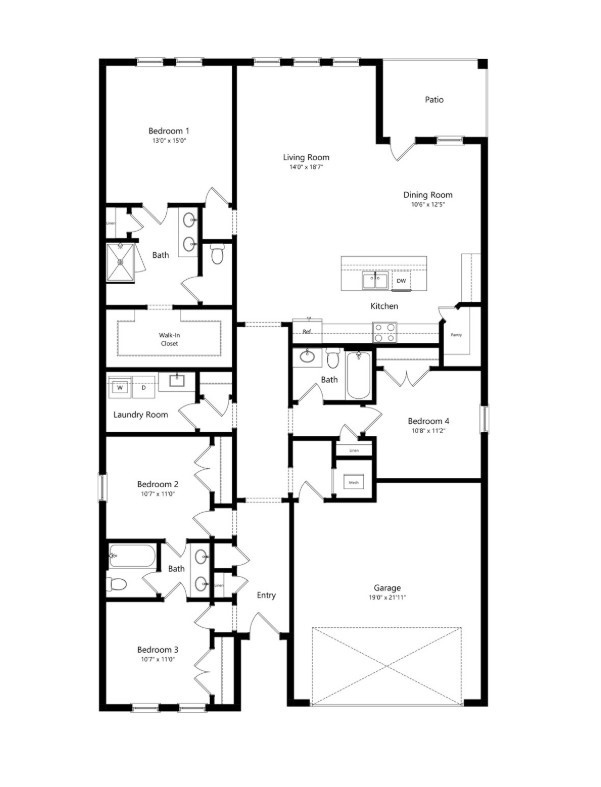 1444 Indian Mallow Lane Justin TX 76247