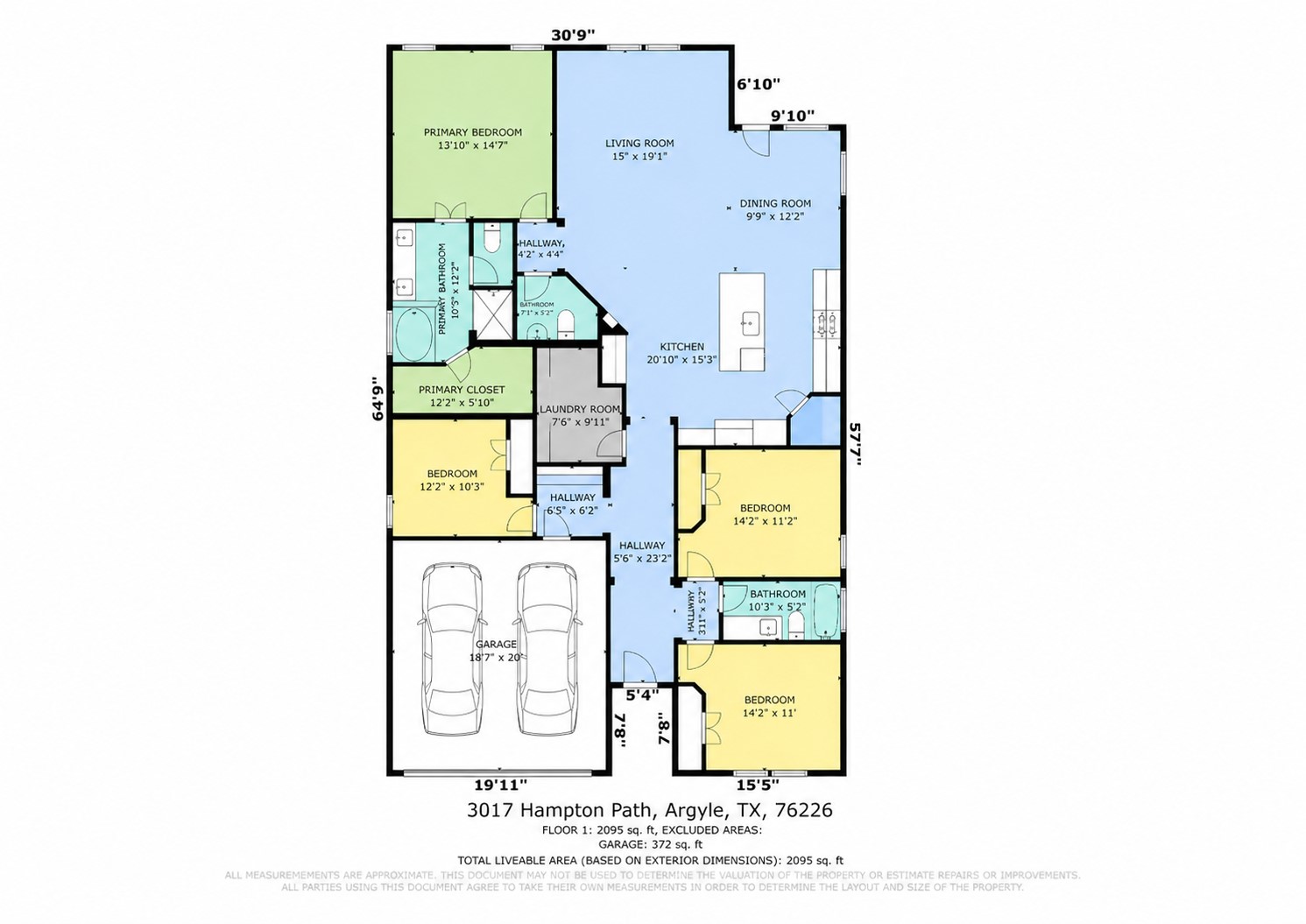 3017 Hampton Path Argyle TX 76226