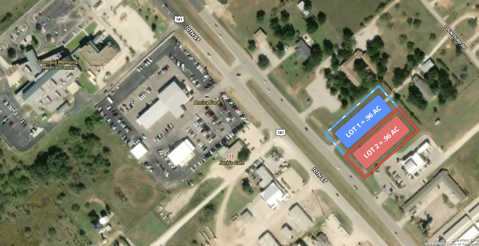 .96 Ac Lot 2 N Us Highway 181 Floresville TX 78114
