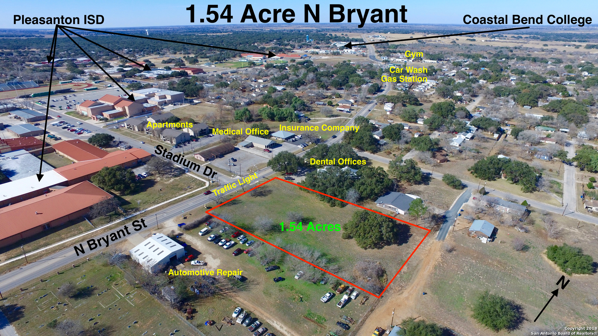1.54 Ac N Bryant Pleasanton TX 78064