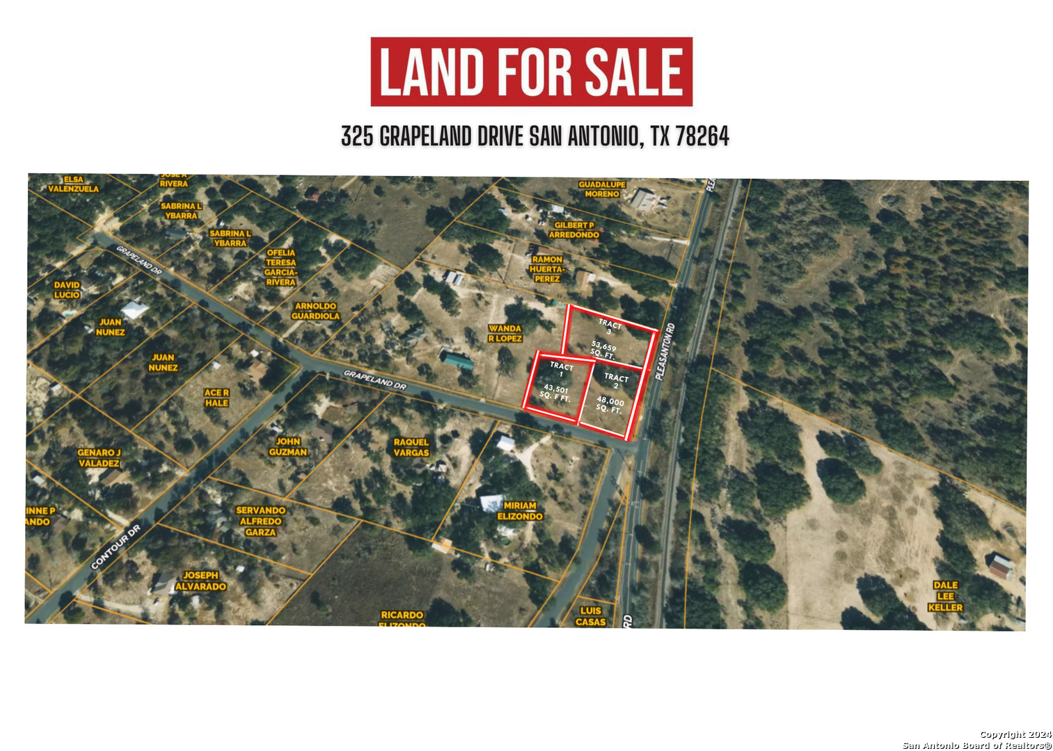 325 Grapeland Drive Tract 1 San Antonio TX 78264