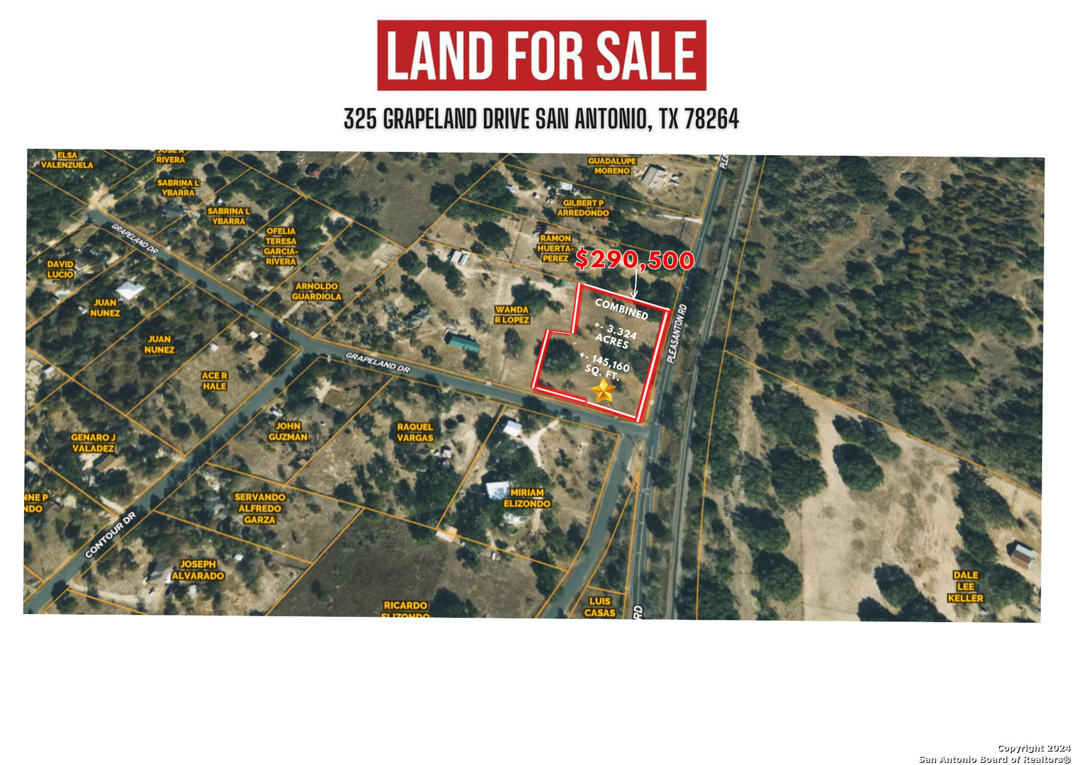 325 Grapeland Drive Tract 1 San Antonio TX 78264