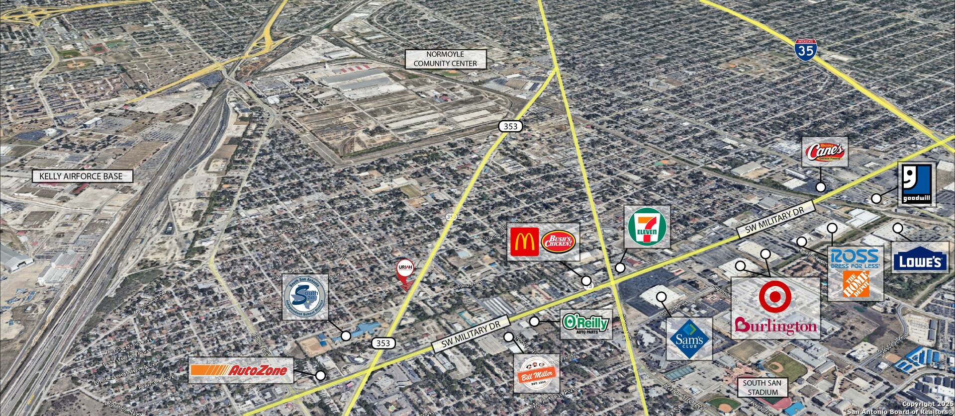 1103,1105,1113 New Laredo Highway San Antonio TX 78211