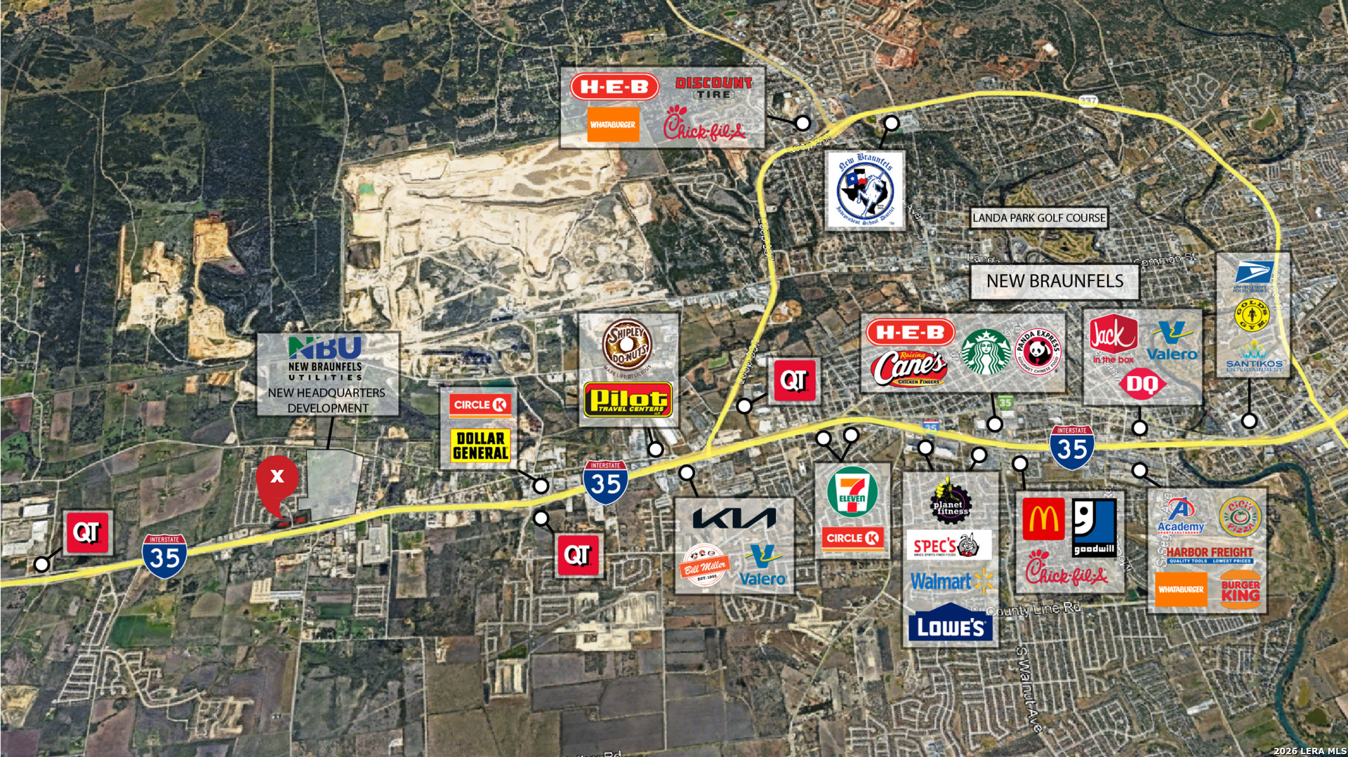 2 I35 & Marigold Way New Braunfels TX 78132