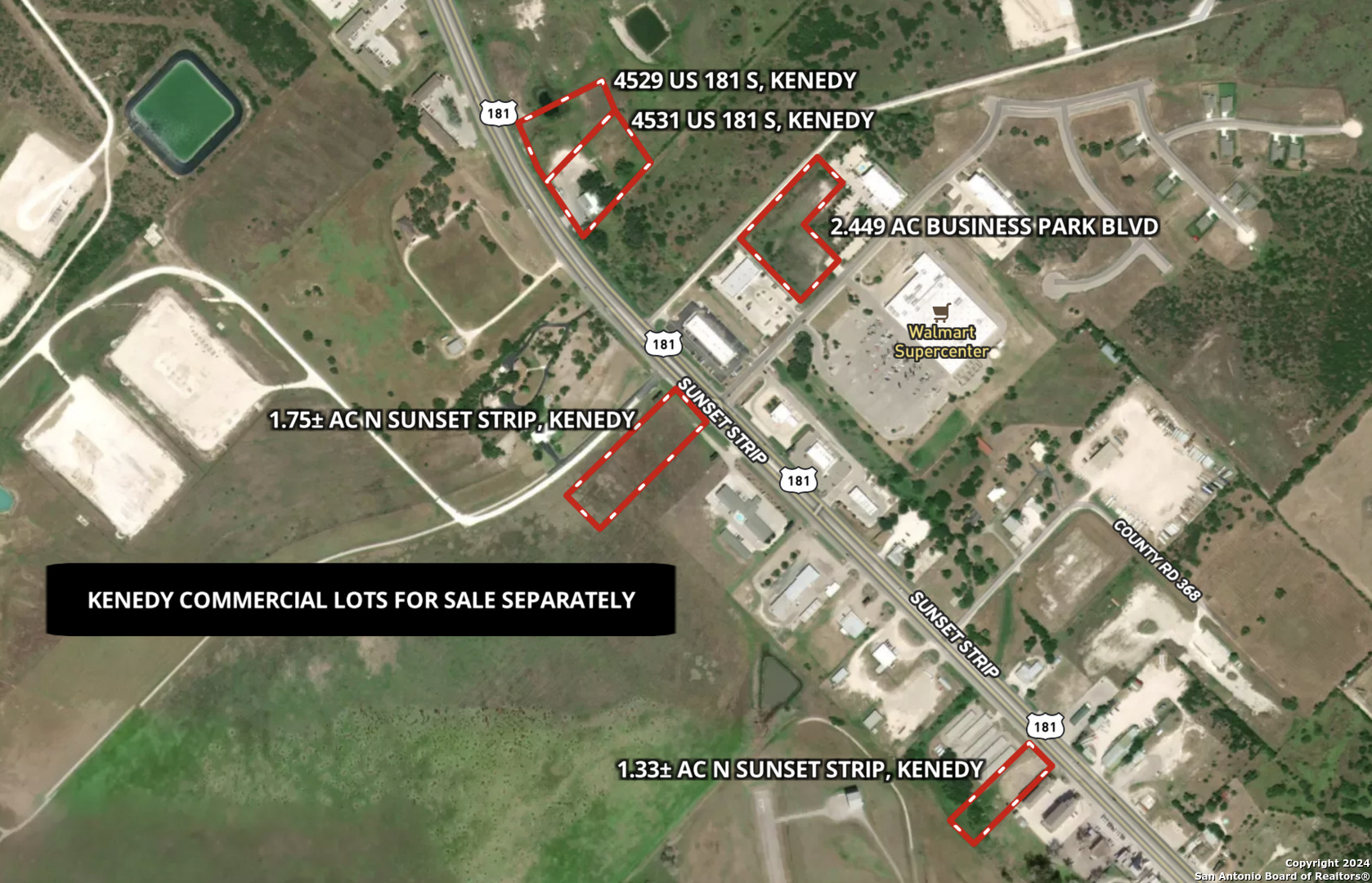 1.75 Ac N Sunset Strip Kenedy TX 78119