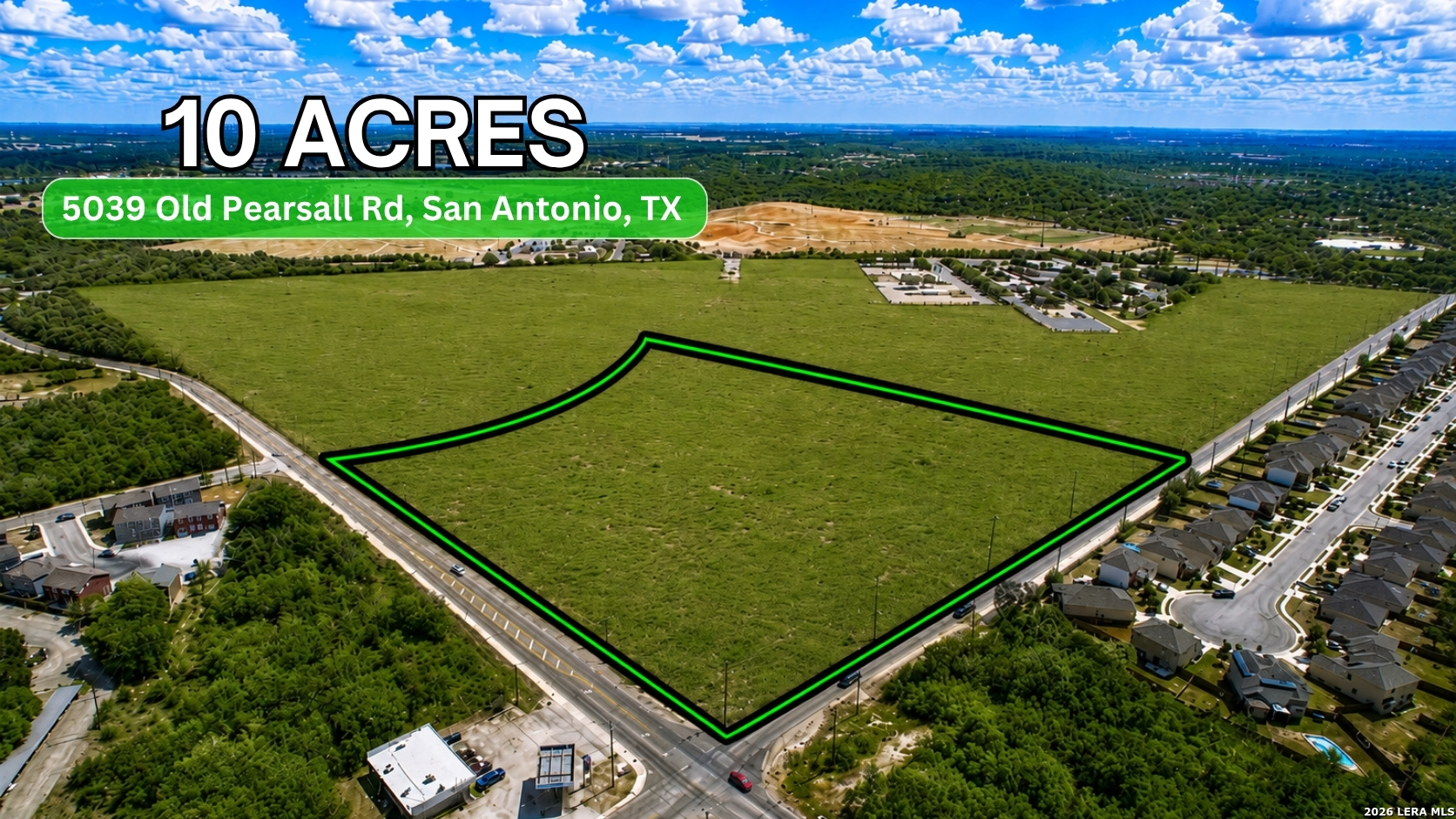 10? Ac Old Pearsall Road San Antonio TX 78242