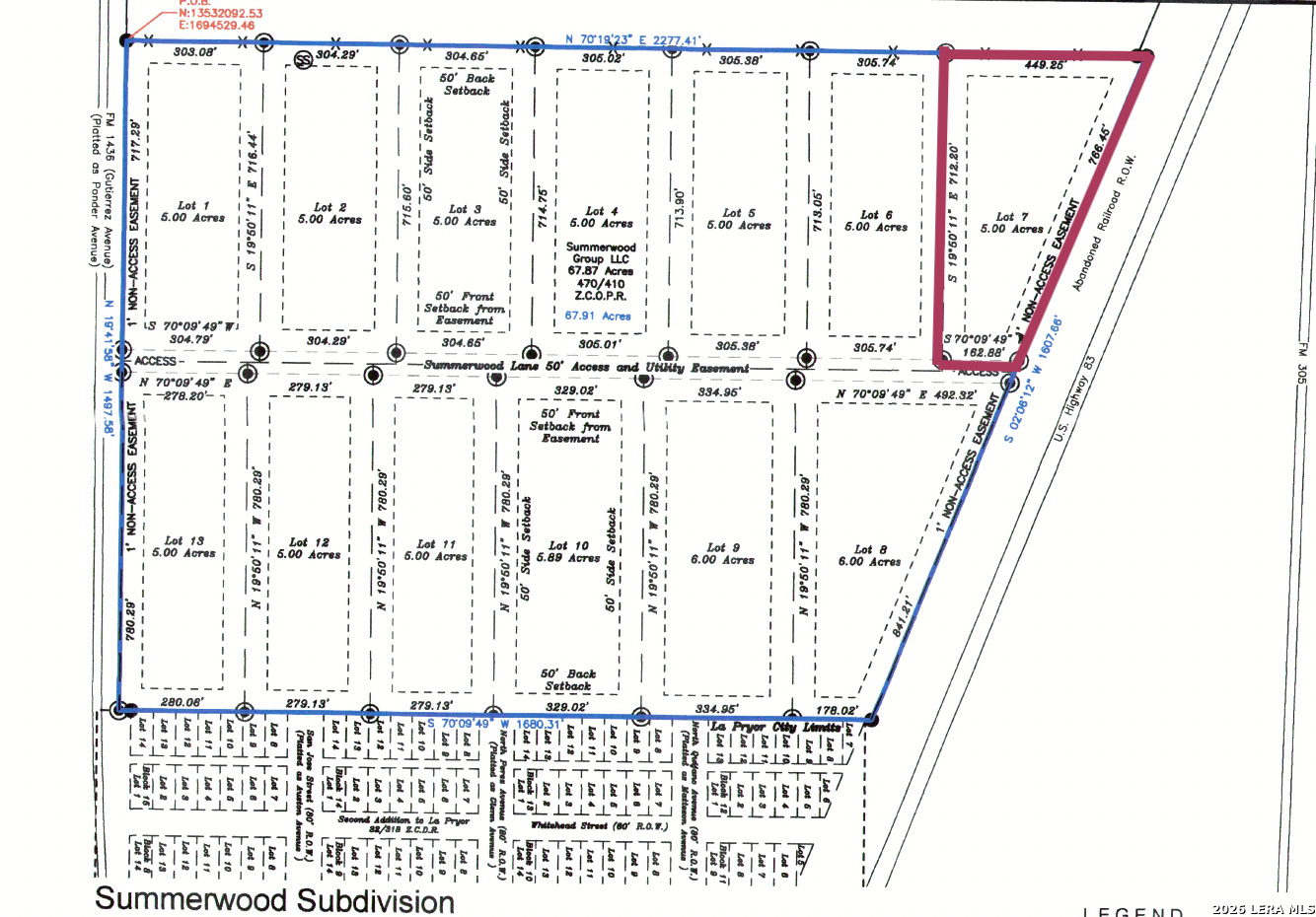 Lot 7 Summerwood Lane La Pryor TX 78872