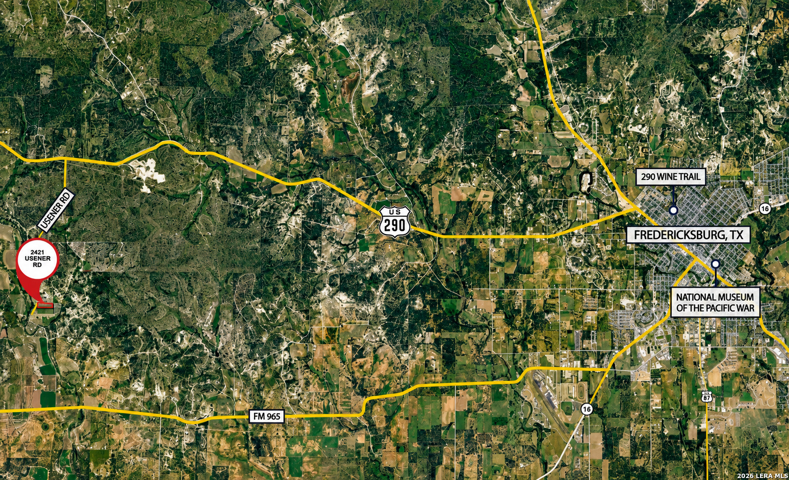 2421 Usener Road Fredericksburg TX 78624