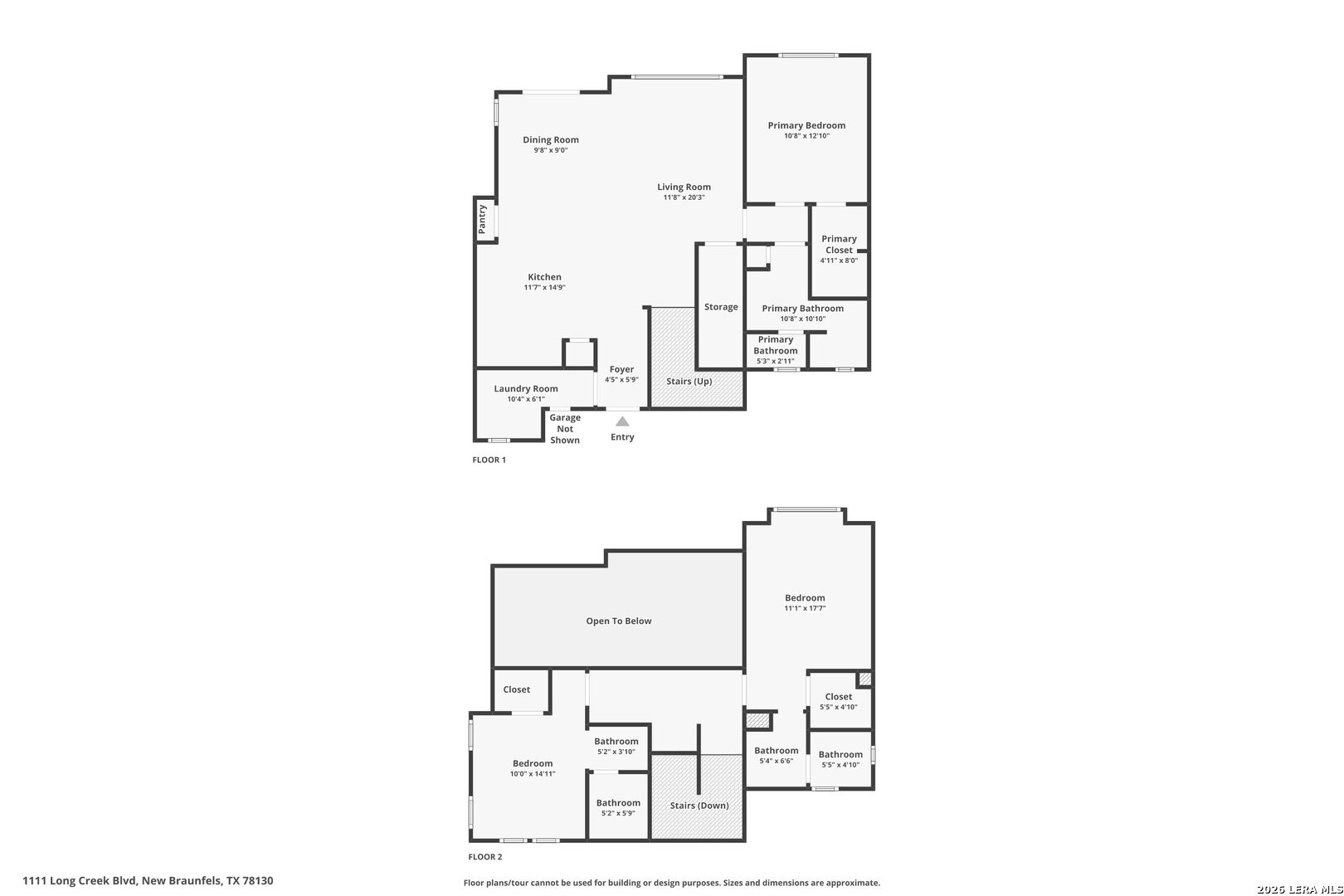 1111 Long Creek Boulevard New Braunfels TX 78130